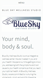 Mobile Screenshot of blueskyportland.com