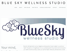 Tablet Screenshot of blueskyportland.com